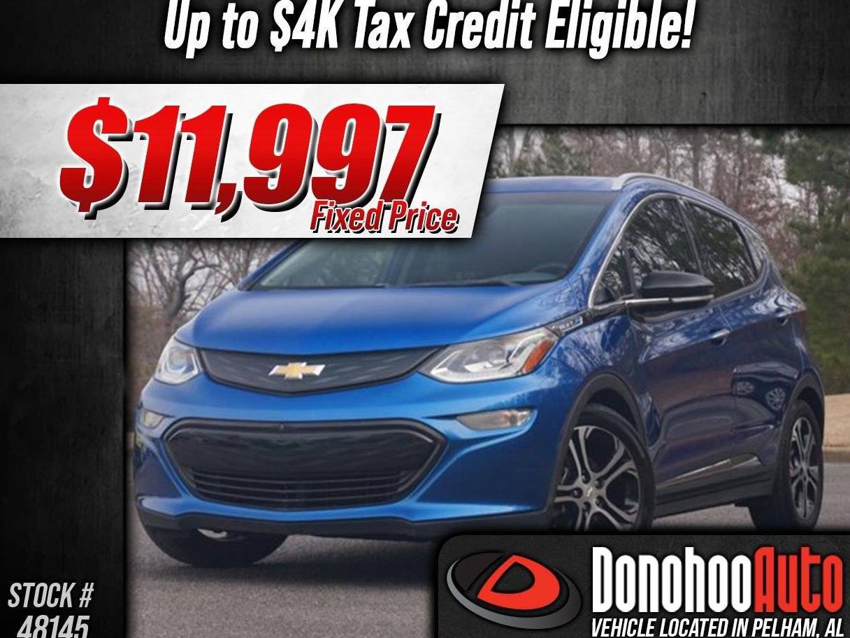 CHEVROLET BOLT EV 2017 1G1FX6S01H4183833 image